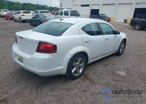 2013 Dodge Avenger Se from USA, damaged, VIN 1C3CDZAB3DN583540